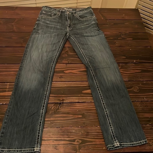 Men's BKE Denim Jake Jeans in Size 32L - Picture 1 of 6